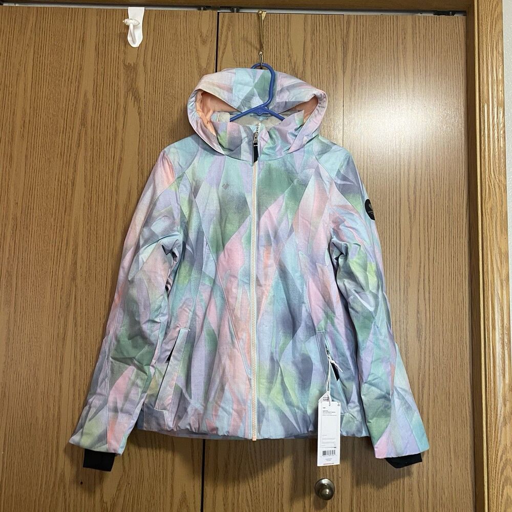 NWT Obermeyer Girl’s XL (18) Rylee Print Jacket Snow Ski Coat